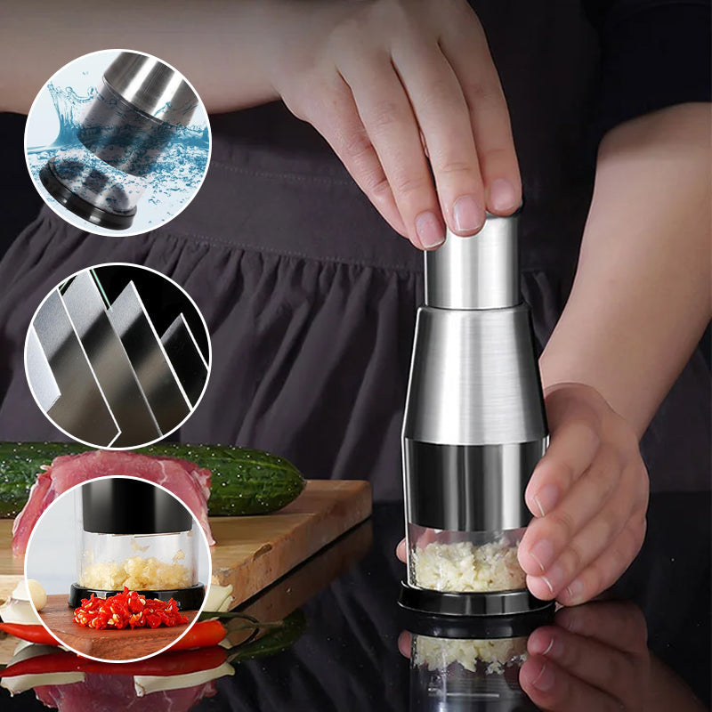 EasyPress | RVS Hakker voor verschillende ingrediënten