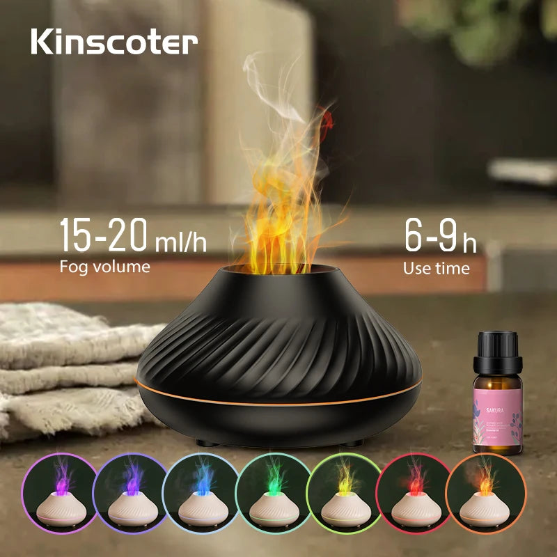 Volcano Diffuser | Draagbaar Nachtlampje