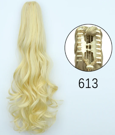 Ponytail Clip Claw 60cm | Binnen paar seconden Voller en Langer Haar