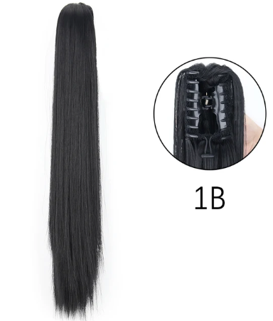 Ponytail Clip Claw 60cm | Binnen paar seconden Voller en Langer Haar