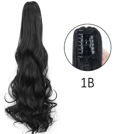 Ponytail Clip Claw 60cm | Binnen paar seconden Voller en Langer Haar
