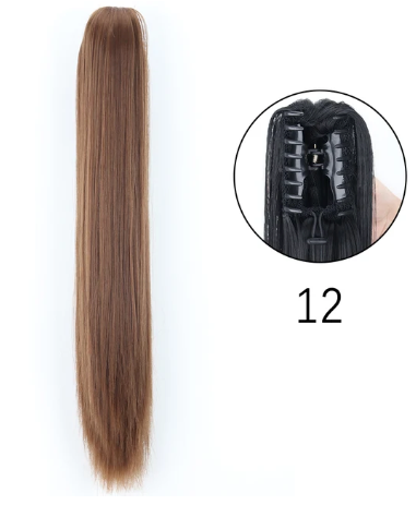 Ponytail Clip Claw 60cm | Binnen paar seconden Voller en Langer Haar