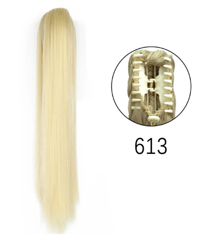 Ponytail Clip Claw 60cm | Binnen paar seconden Voller en Langer Haar