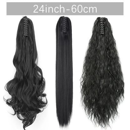 Ponytail Clip Claw 60cm | Binnen paar seconden Voller en Langer Haar