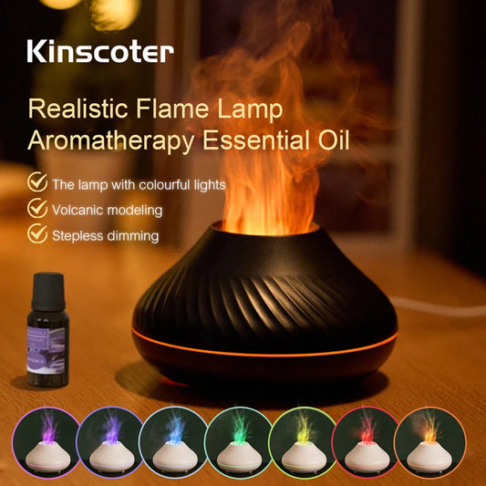 Volcano Diffuser | Draagbaar Nachtlampje